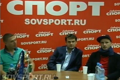 Чемпионы мира по пляжному футболу в редакции «Советского спорта»