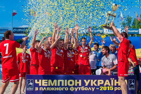 Команда Владимира Котляра становится чемпионом Украины…